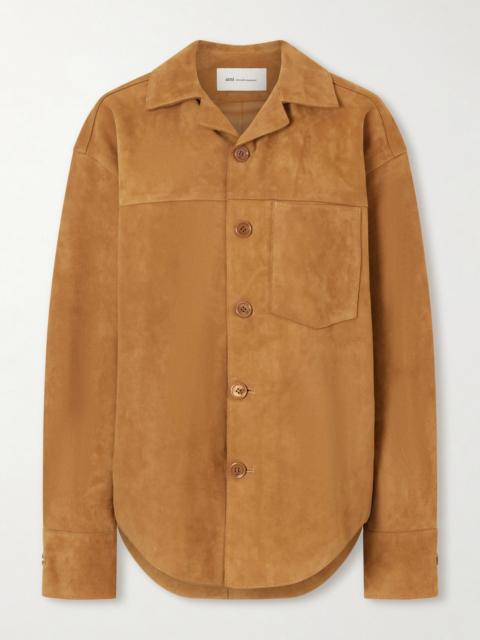 AMI Paris Suede Overshirt