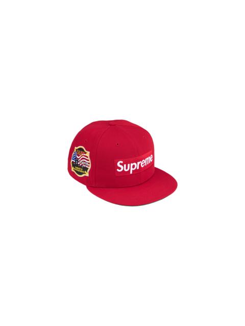 Supreme FDNY Box Logo New Era Hat "FW26 - Red" SU28330