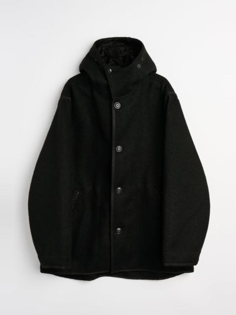 Our Legacy Liner Jacket Black Stamped Wool
