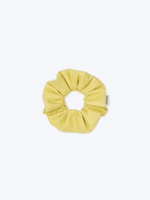 Nanushka LOU - OKOBOR™ alt-leather scrunchie - Yellow