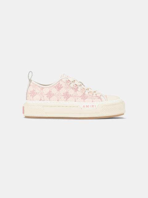 AMIRI WOMEN'S MA QUAD CANVAS COURT LOW