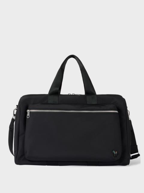Paul Smith Black Recycled Polyester 'Zebra' Holdall