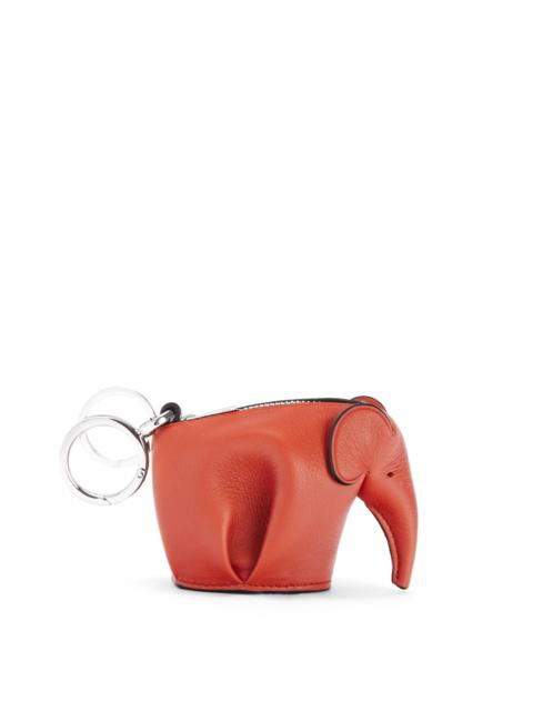 Loewe Elephant charm in classic calfskin