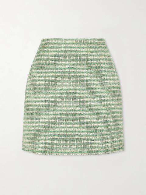 CAROLINA HERRERA Tweed Mini Skirt
