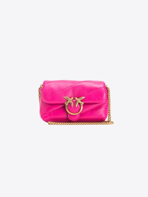 PINKO MICRO LOVE BAG PUFF