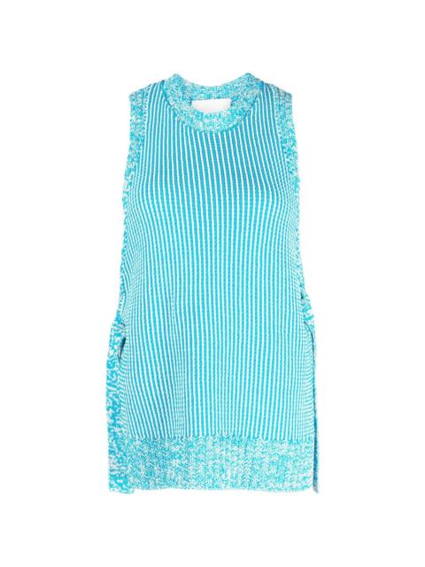 3.1 Phillip Lim sleeveless knitted top
