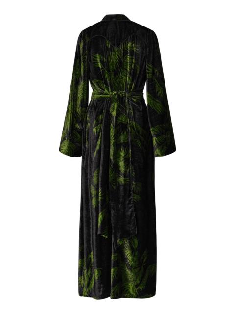 Alma Majestuosa Kimono dark green