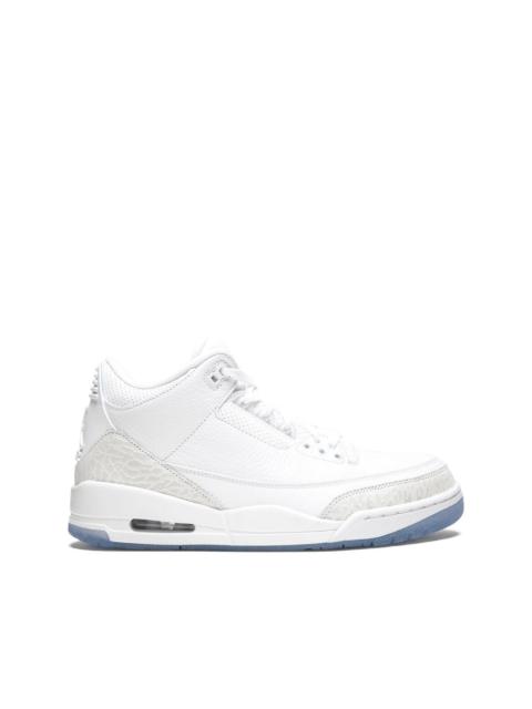 Air Jordan 3 Retro "Pure White" sneakers