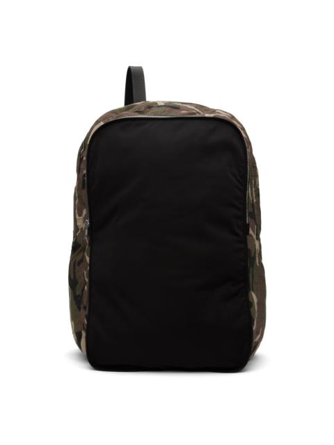 FFFPOSTALSERVICE SSENSE Exclusive Khaki & Black Scarab Sling Bag