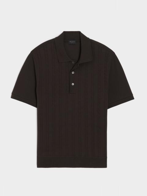 TODD SNYDER Cotton Cable Polo