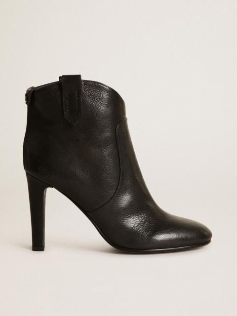 Golden Goose Black leather Kelsey ankle boots