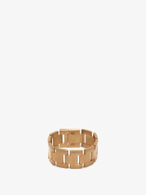 Victoria Beckham Exclusive Jumbo Chain Bracelet in Brushed Gold