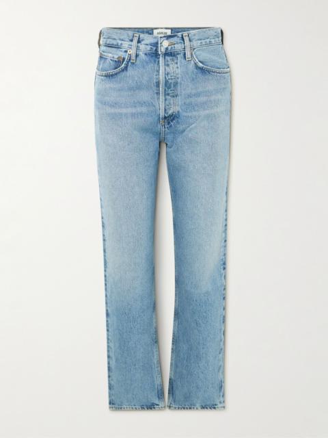 AGOLDE '90s Pinch high-rise straight-leg jeans Mid denim