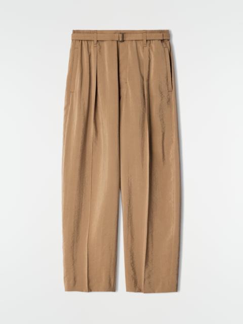 Lemaire BELTED RELAXED PANTS IN DRY SILK