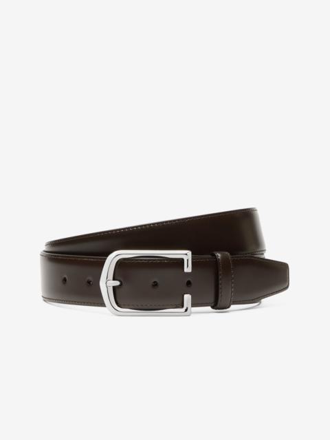 CORNELIANI Brown leather belt