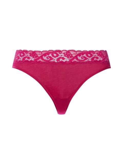 HANRO Moments Cotton High Cut Brief