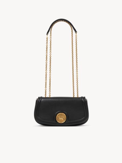 Chloé HORSE MEDAL CROSSBODY BAG IN GRAINED LEATHER