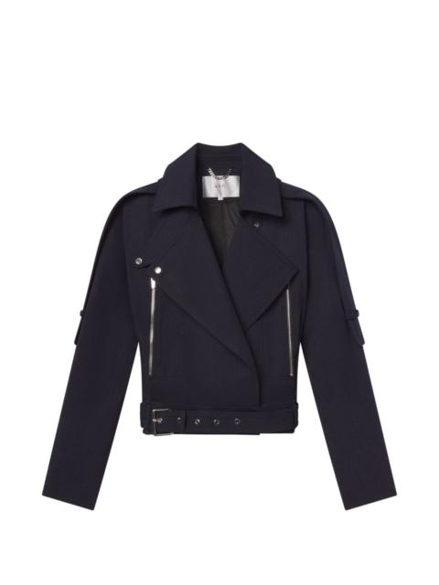A.L.C. Marvin belted zip jacket