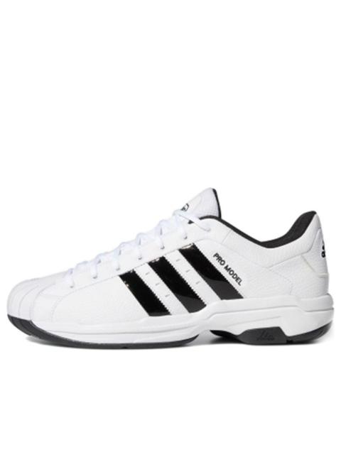 adidas Pro Model 2G Low 'White Black' FX4981