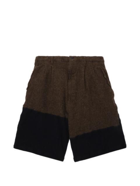 Comme des Garçons SHIRT colour-block shorts