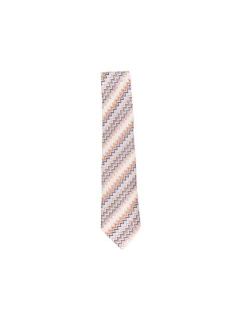 Missoni zigzag-pattern tie