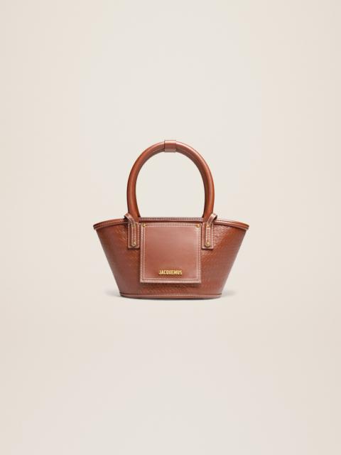 JACQUEMUS Le petit panier Soli cuir