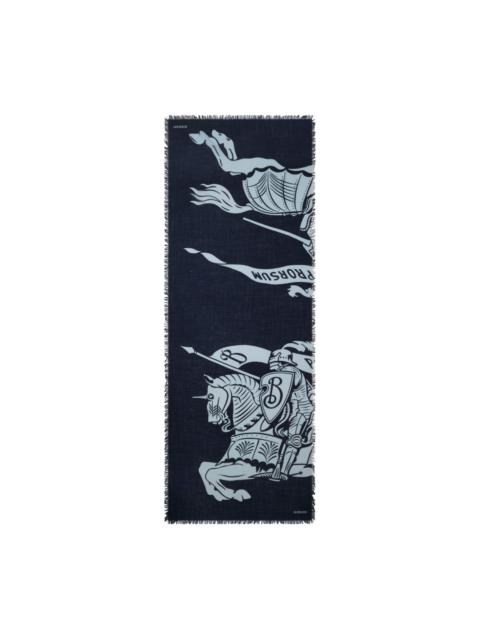 Burberry EKD wool scarf
