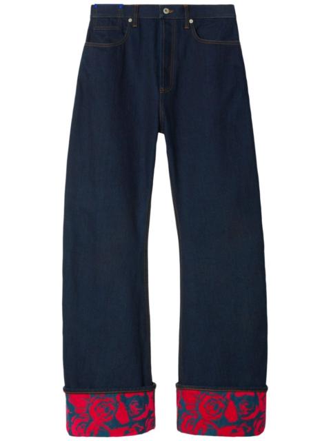 Burberry Japanese wide-leg jeans