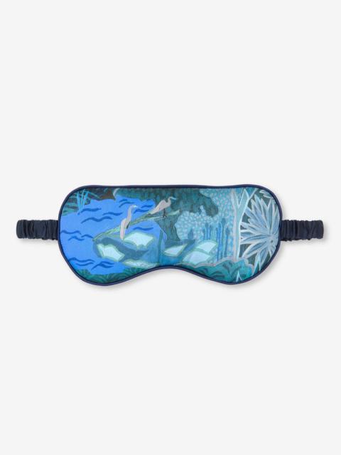 Derek Rose Eye Mask Brindisi 86 Silk Satin Multi