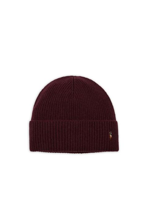 Polo Ralph Lauren signature-cuff beanie hat
