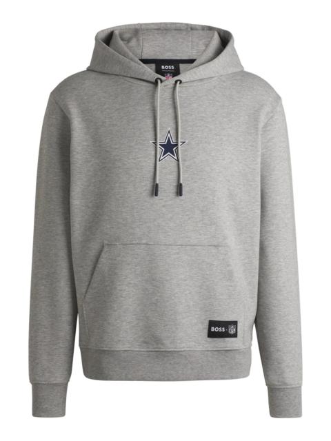 BOSS BOSS X NFL INTERLOCK HOODIE WITH SPECIAL BRANDING