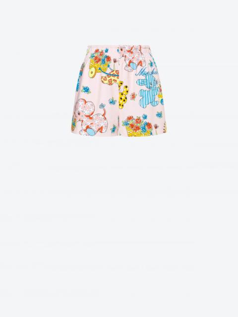 Moschino CALICO ANIMALS FLEECE SHORTS