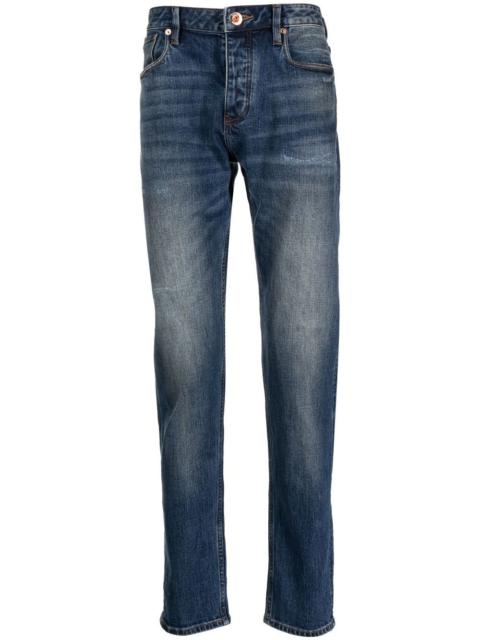 EMPORIO ARMANI mid-rise straight-leg jeans