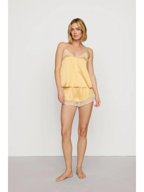 eberjey Washable Silk Lace Cami & Short Set