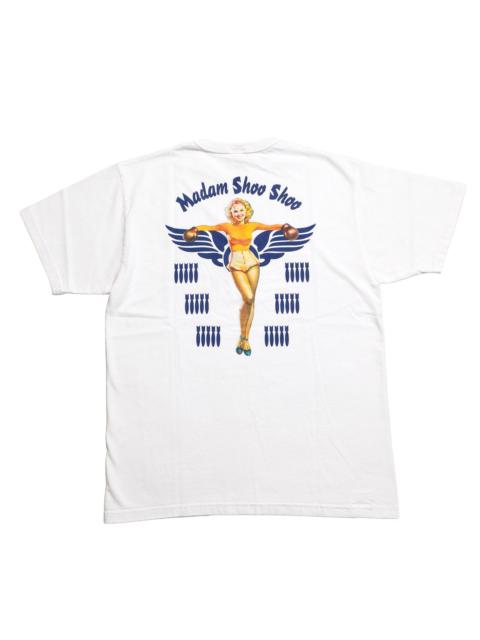 Buzz Rickson's S/S T-SHIRT - MADAM SHOO SHOO - BR79708