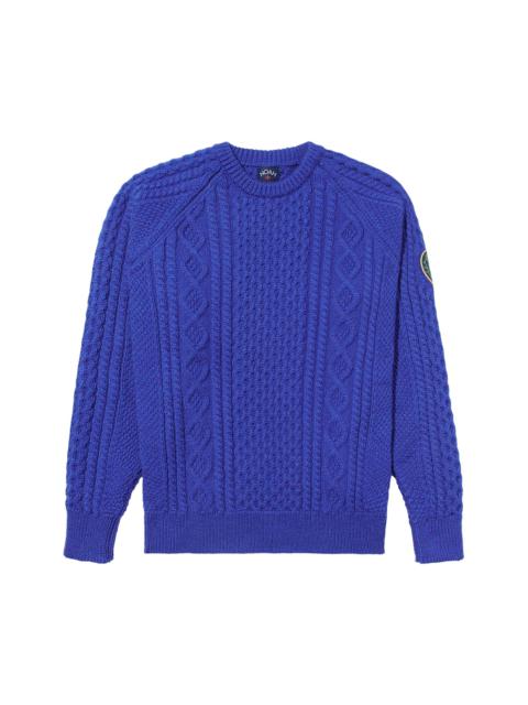 Noah Noah Fisherman Sweater 'Sapphire'