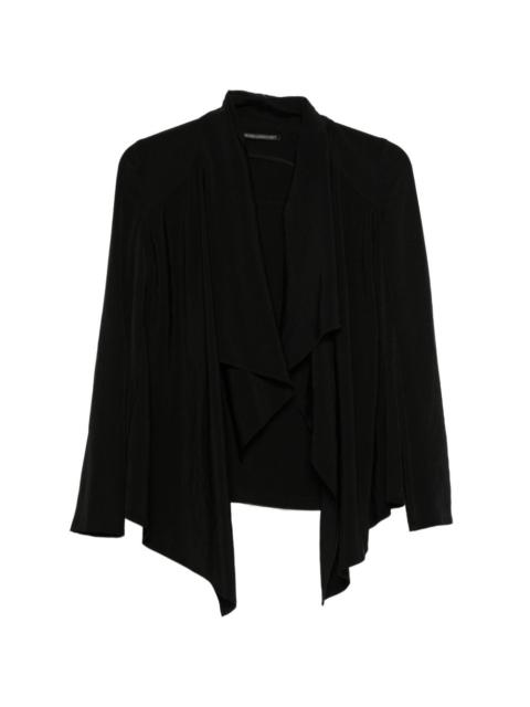 Yohji Yamamoto draped jacket