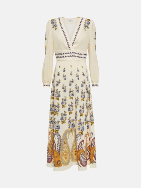 Etro Paisley midi dress