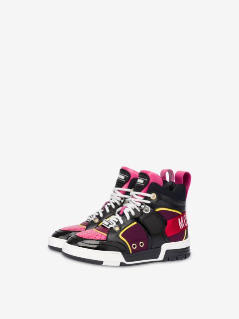 Moschino STREETBALL HIGH-TOP SNEAKERS