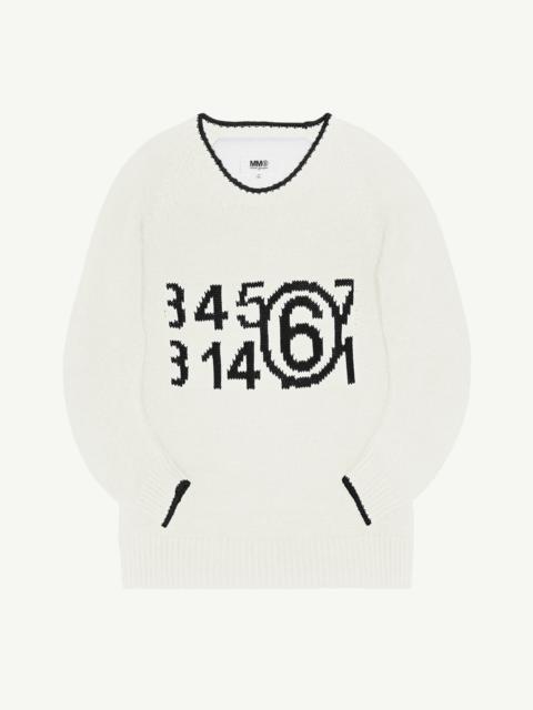 MM6 Maison Margiela Zoom logo jumper
