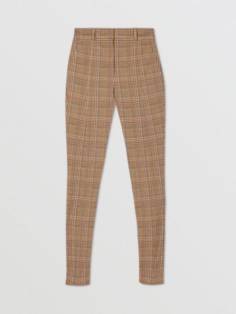 Burberry Check Stretch Jersey Jodhpurs
