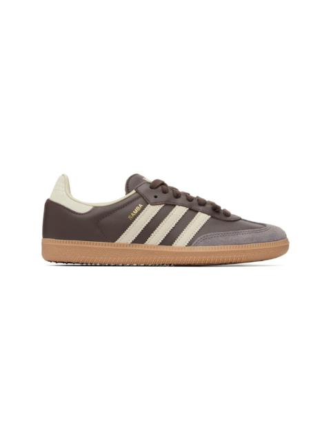 adidas Originals Brown Samba OG Sneakers