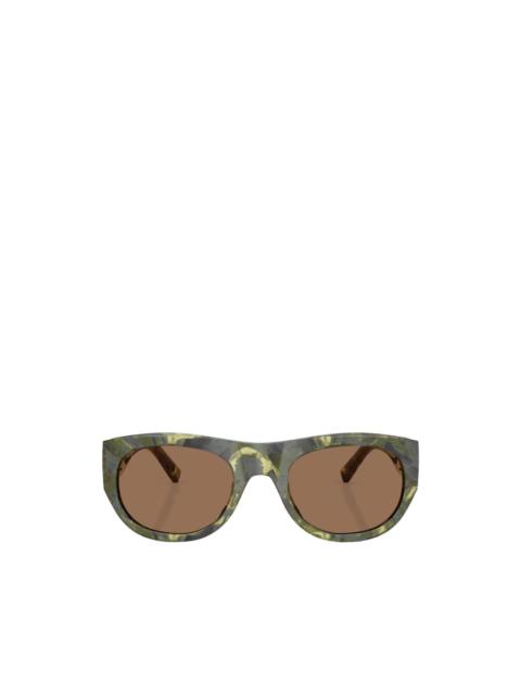 TORY BURCH Eleanor oval sunglasses