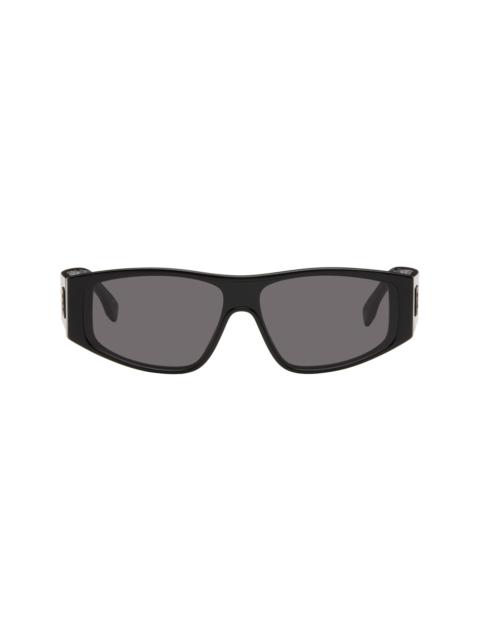 FENDI Black 'FF' Squared Sunglasses