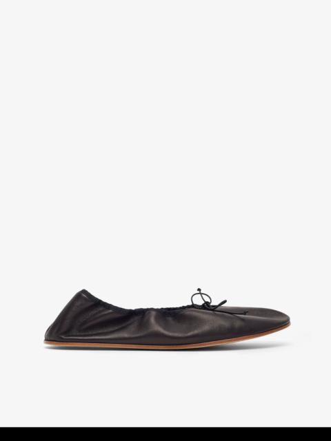 The Row Round black ballet flats