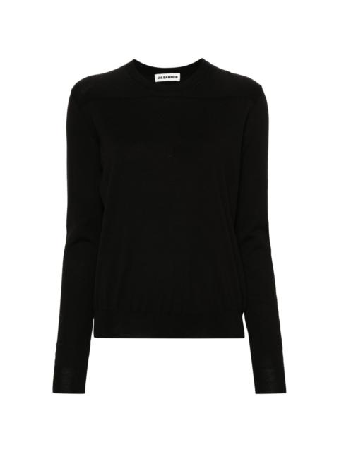 ribbed cotton jumper