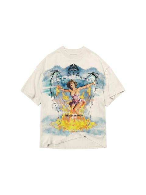 REPRESENT Represent Spirit Reaper Reign In Pain T-Shirt Vintage White