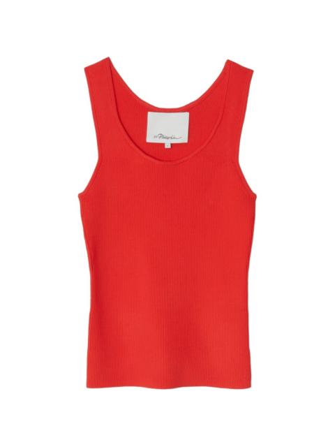 3.1 Phillip Lim fine-ribbed tank top