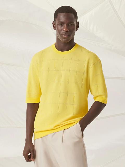 Hermès "H en Carreaux" boxy fit t-shirt