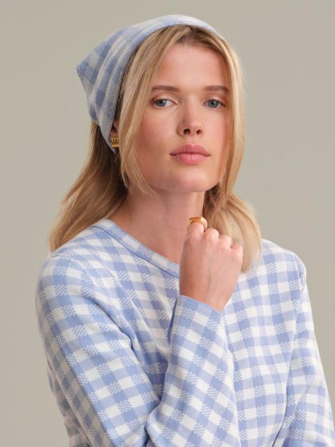 525 america Mabel: Gingham Hair Scarf